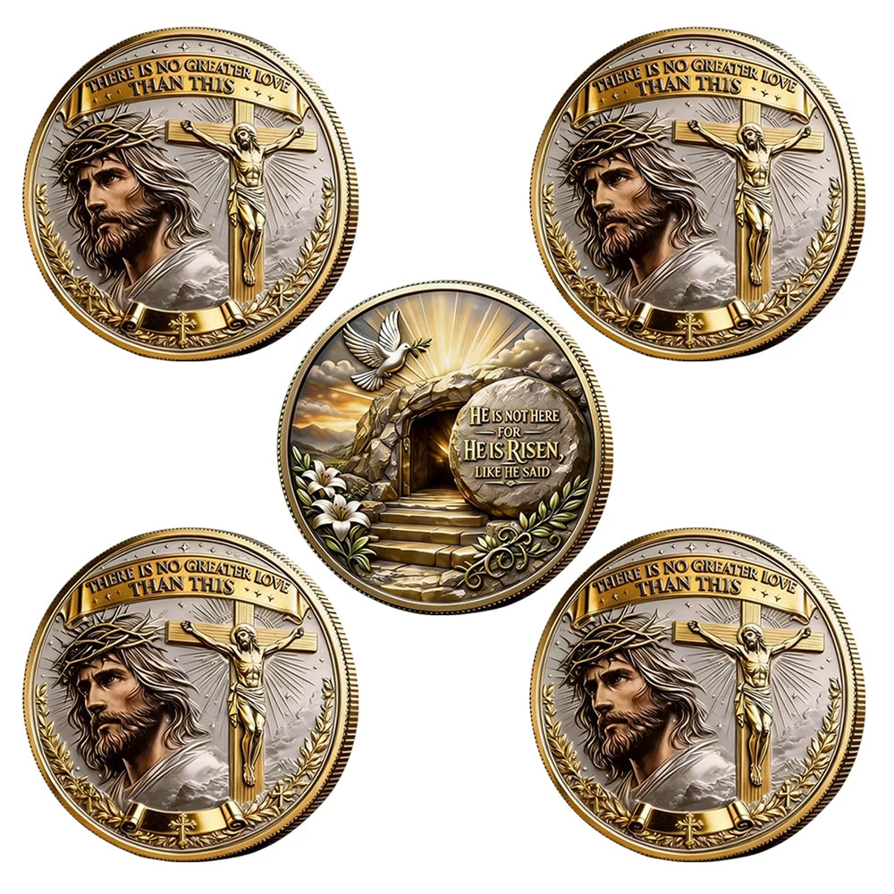 Inspiring Faith Commemorative Coin Set with Cross Design