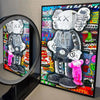 Graffiti Teddy Bear Art Print – Edgy Wall Decor