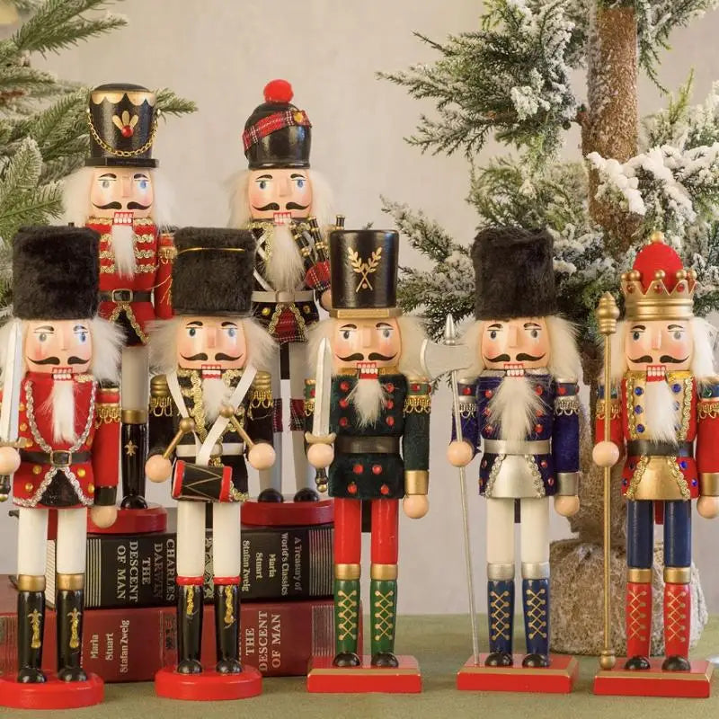 Handcrafted Wooden Nutcracker Soldier Christmas Decoration