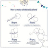 Football Party Balloon Arch Kit (141 Pieces)