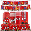 Superhero Birthday Party Tableware and Decoration Kit