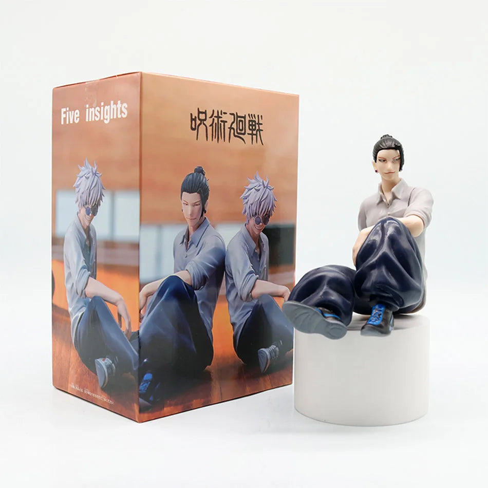 Jujutsu Kaisen Satoru Gojo & Suguru Geto Sitting Pose PVC Figures