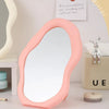 Cloud-Shaped Folding Mirror for Dorm & On-the-Go Beauty