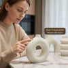 Wabi-Sabi Irregular 3D Printed Vase Set – Matte Minimalist Decor for Dried Flowers