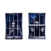 Scary Halloween Window Cover Set with Blood-Themed Design