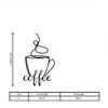 Line drawing of a coffee cup with measurements for size comparison.