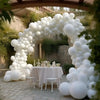 Matte White Balloon Variety Pack for Parties and Events