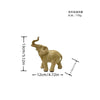 Colorful Elephant Resin Figurine for Home Decor