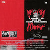 Album cover art for Suicideboys titled I Want to Die in New Orleans featuring red and black text