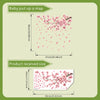 Pink peach blossom branch wall decals showing pink flowers and branches on a white background