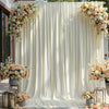 Wrinkle-Free Polyester Backdrop Curtain for Events & Photography