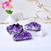 Natural Amethyst Geode Cluster for Healing and Meditation