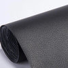 Roll of black self-adhesive PU leather repair patches