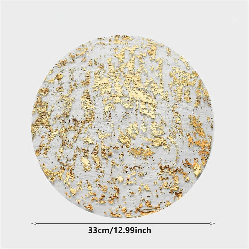Gold Foil Disposable Placemats for Parties & Events