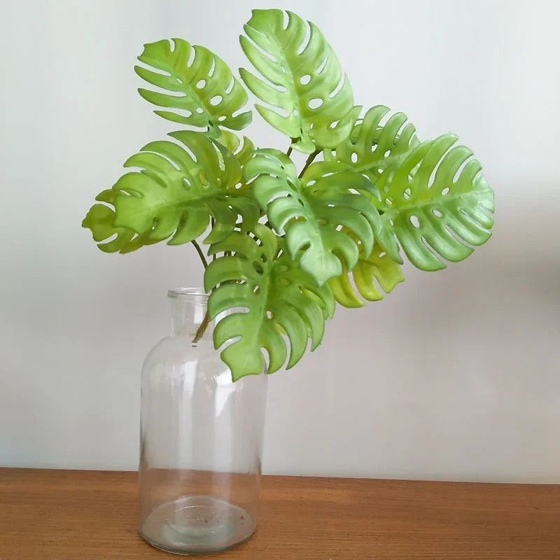 Lifelike Monstera Artificial Palm Tree for Home and Office Decor