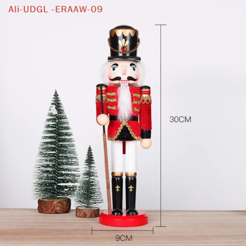 Handcrafted Wooden Nutcracker Soldier Christmas Decoration