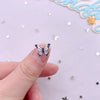 Mixed Color Butterfly Rhinestone Flatback Crystals for DIY Crafts