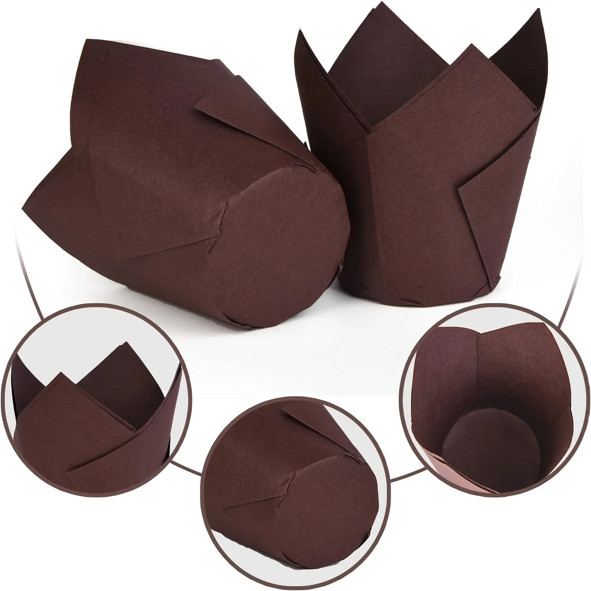 Tulip Cupcake Liners for Baking & Parties