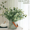 Artificial Eucalyptus Leaf Stems – Silk Greenery for Weddings & Home Decor