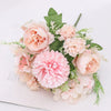 Realistic Silk Peony Artificial Flowers for Weddings & Home Décor