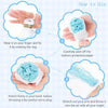 Instructions show how to use hand-thrown confetti streamer poppers by rotating the ring and peeling off protective paper.
