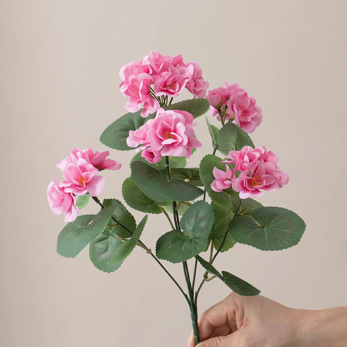 Elegant Silk Rose Bouquet – 35cm Artificial Flower Arrangement