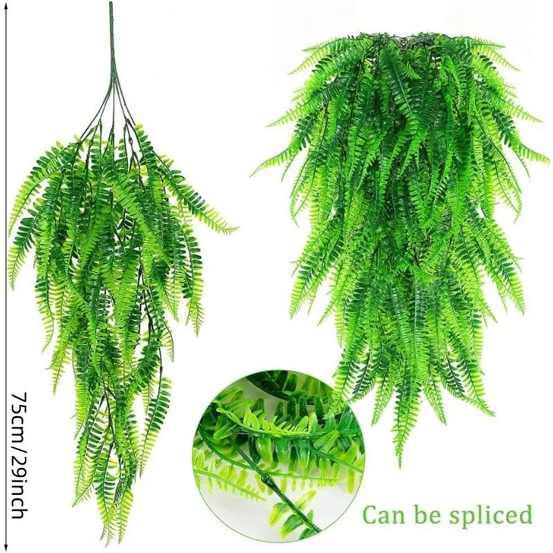 Artificial Fern Hanging Vines for Home Decor