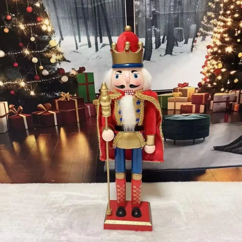 Handcrafted Wooden Nutcracker Soldier Christmas Decoration