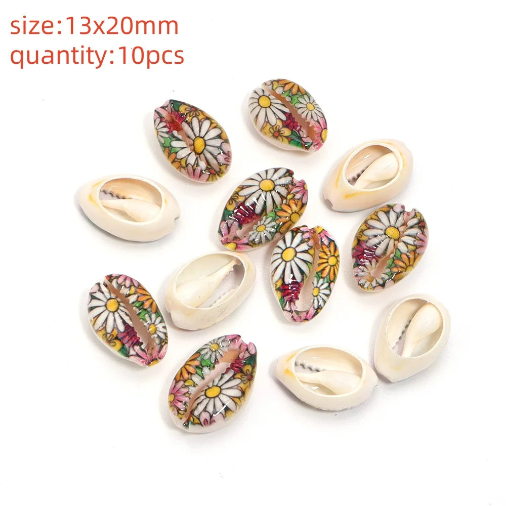 Natural Sea Snail Shell Beads for DIY Jewelry Making