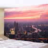New York City Night View Tapestry Wall Hanging