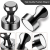 A high quality pushpin magnet shown in various views, including a top-down and side angle.
