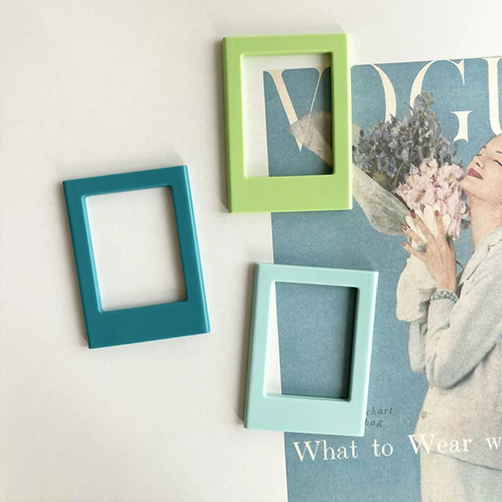 Magnetic Mini Photo Frames for Refrigerator – Fun Display for Instant Photos
