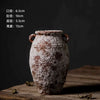 Mottled Ceramic Flower Vase – Antique Style Home Decor