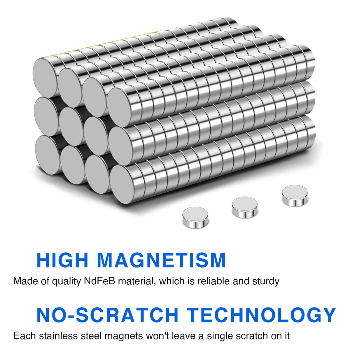 Neodymium Disc Magnets 5x2mm, Strong Permanent Magnets