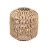 Handcrafted Woven Rattan Lampshade for Warm Ambient Lighting