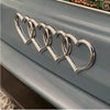 3D Heart Car Badge Sticker – ABS Plastic, Weatherproof, Self-Adhesive