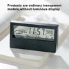 A black LED digital display showing the time 11:57 PM, temperature 22°C, humidity 79%, and the date Saturday, 1/4.