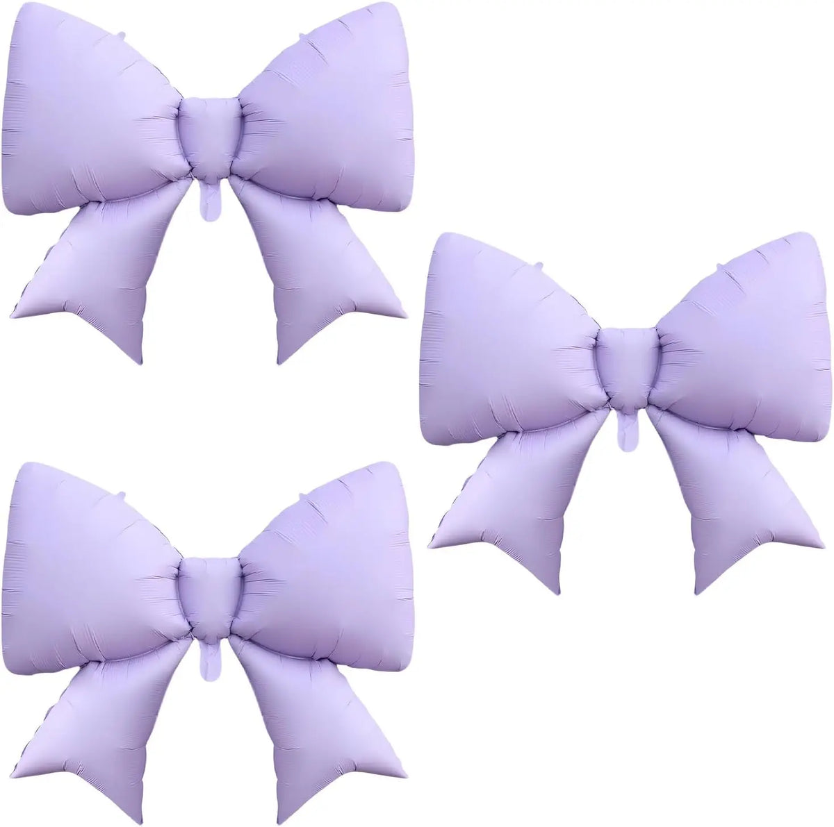 Pink Heart & Bow Balloon Set for Weddings and Showers