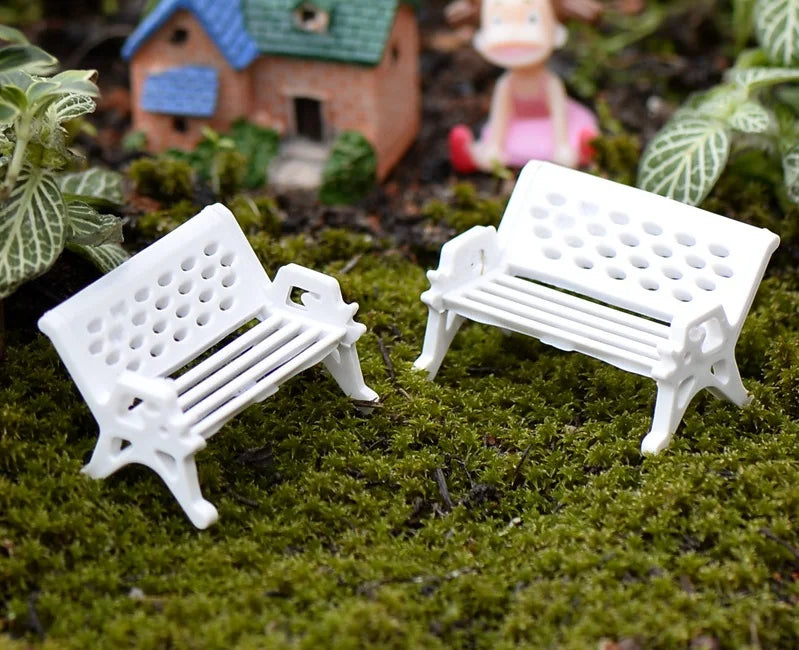 Miniature Fairy Garden Ornaments | Set of Resin Accents