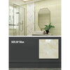 Marble wall decals featuring light beige veining used as bathroom or kitchen wall decor