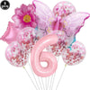 Butterfly Party Supplies Disposable Tableware Set for Birthday & Baby Shower