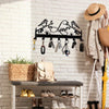 Bird Shaped Wall Hook Key Holder – Rust-Proof Metal Organizer for Keys & Jewelry