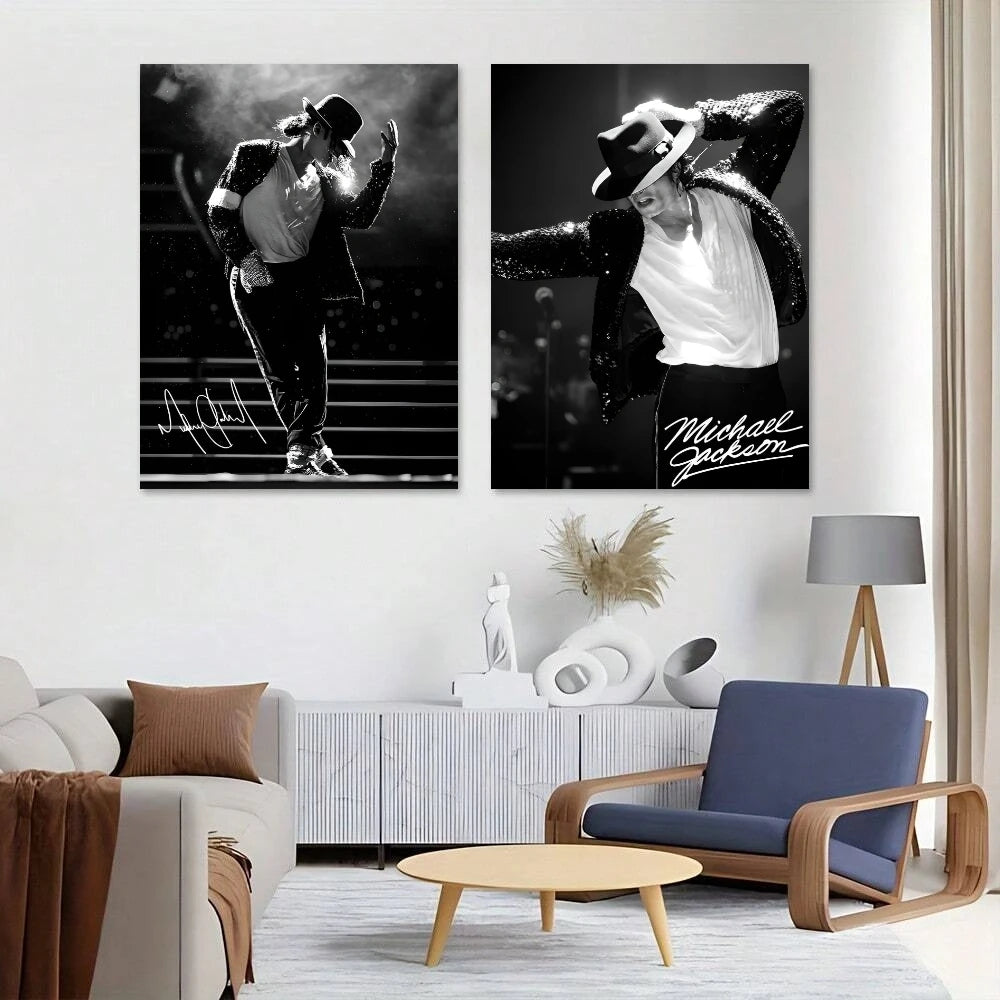 Michael Jackson Iconic Poster Wall Decal – HD Self-Adhesive Art