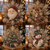 Santa Claus Pearl Diamond Painting Kit – Festive DIY Craft for Adults
