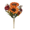 Silk Sunflower Wreath Bouquet for Home & Wedding Décor