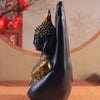 Palm-Sized Buddha Hand Sculpture with Gold Headpiece