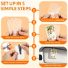 Magnetic Acrylic Photo & Card Display Frame for Car or Home