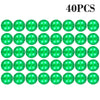 40 pieces of luminous green LED coaster lights for bottles and glasses