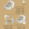 LED star fairy lights shown in various power supply options including USB and AA batteries