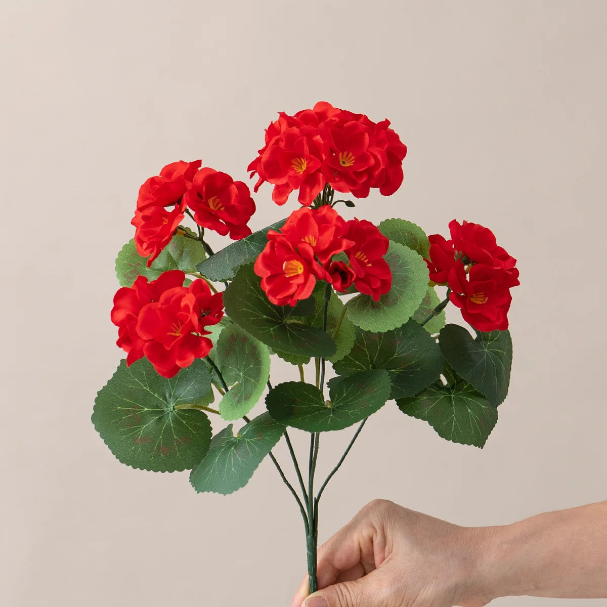 Elegant Silk Rose Bouquet – 35cm Artificial Flower Arrangement